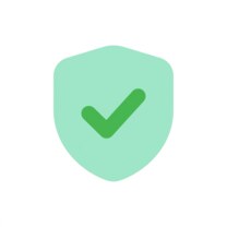 Shield with a checkmark