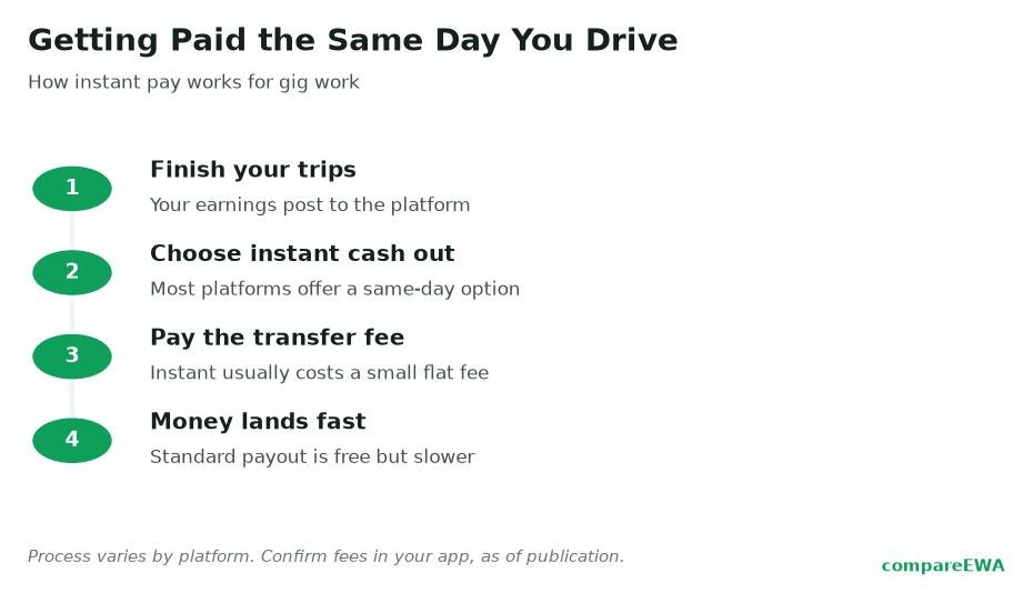 Instant Pay for Gig Workers: How Drivers Get Paid Faster