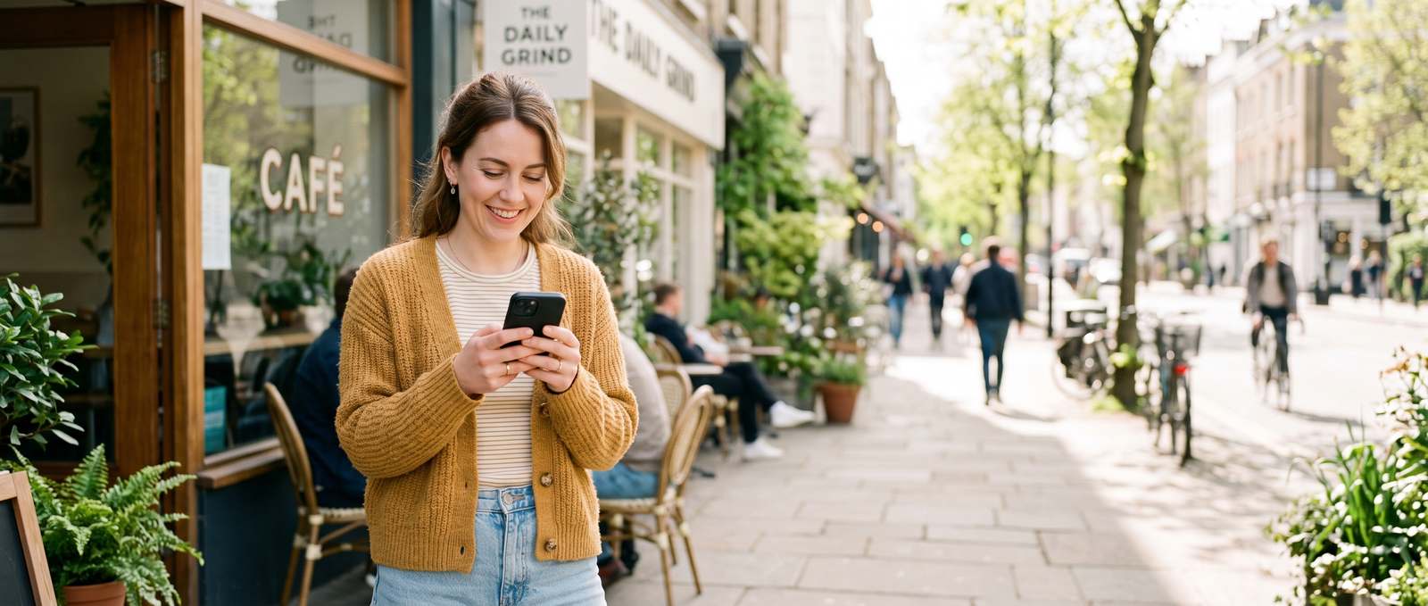 A worker checking an earned wage access app on their phone